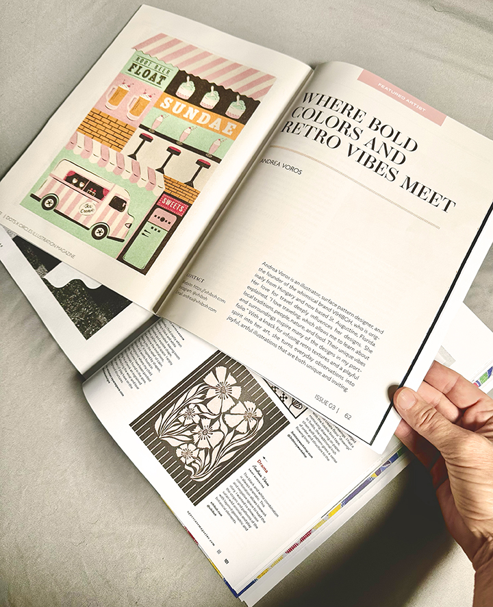 illustrations and surface designs